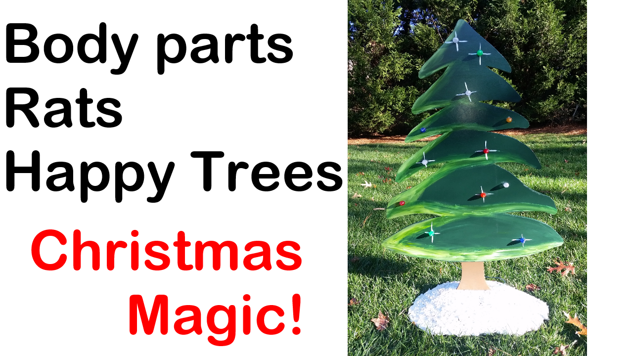 Christmas Tree Lawn Ornaments