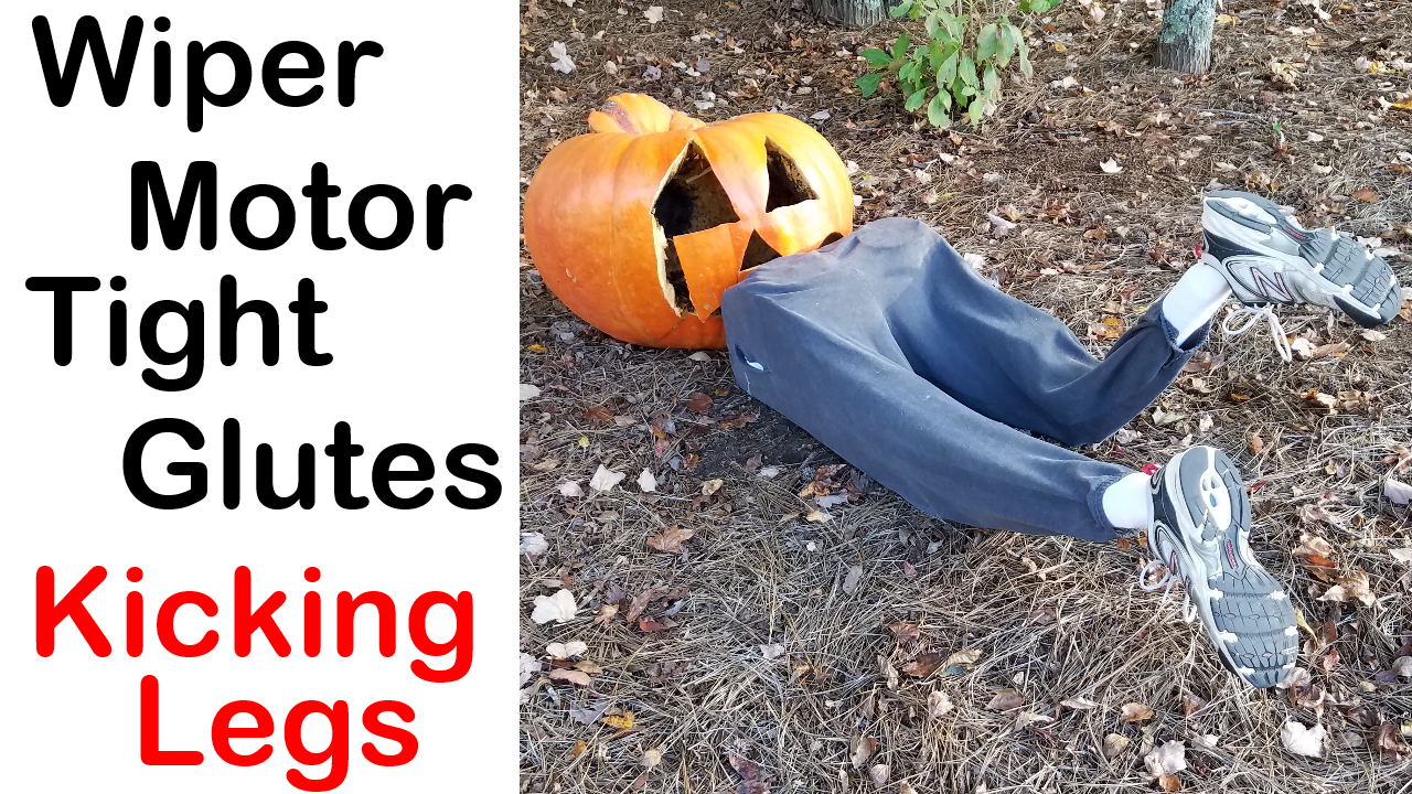 Kicking Legs Halloween Prop