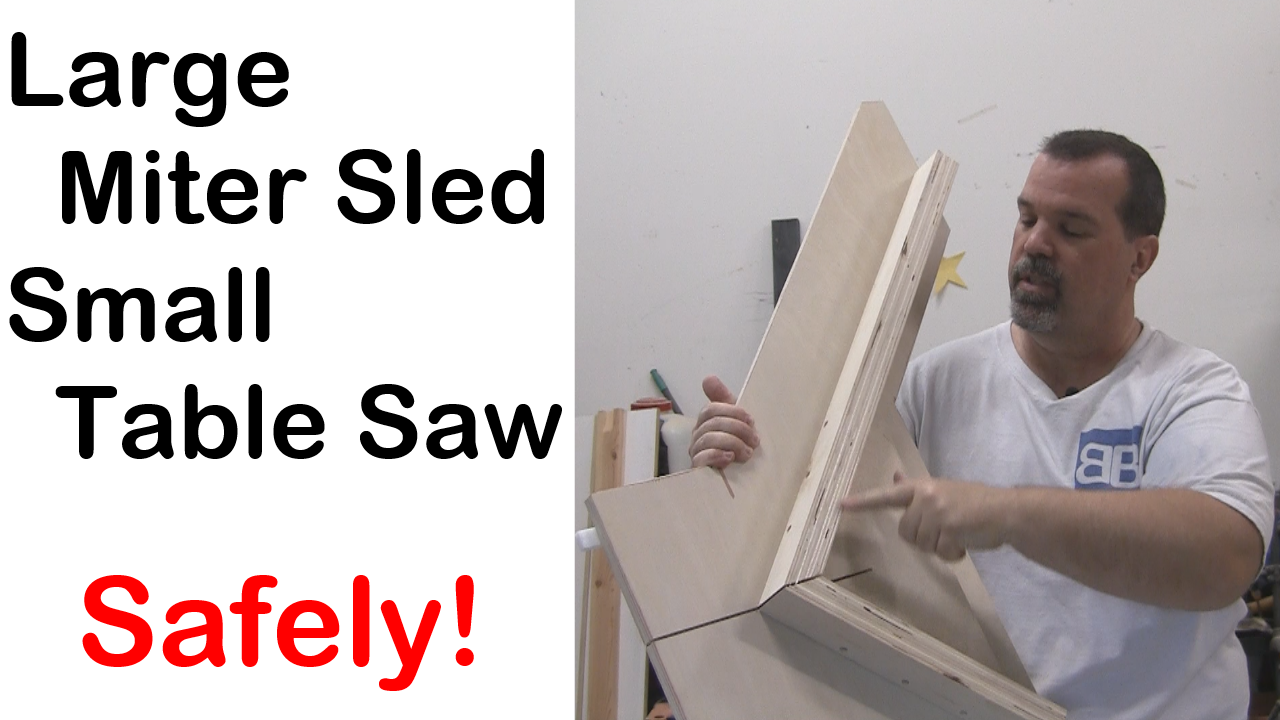 Safe Miter Sled